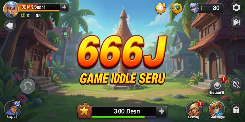 Screenshot gameplay 666J menampilkan aksi Idle yang seru dan menarik.