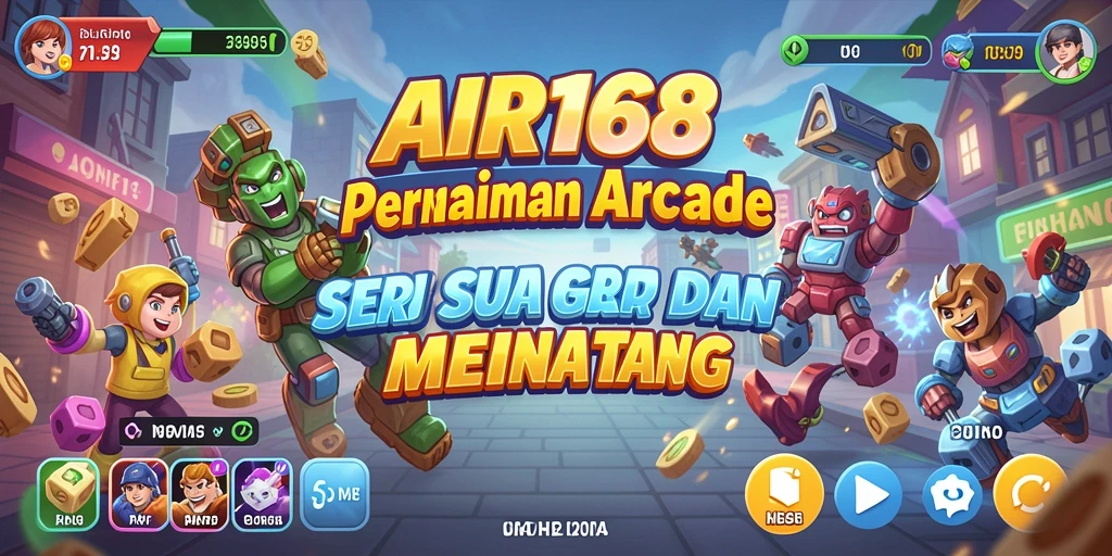 Tampilan gameplay seru dari AIR168 yang menantang dan mengasyikkan.