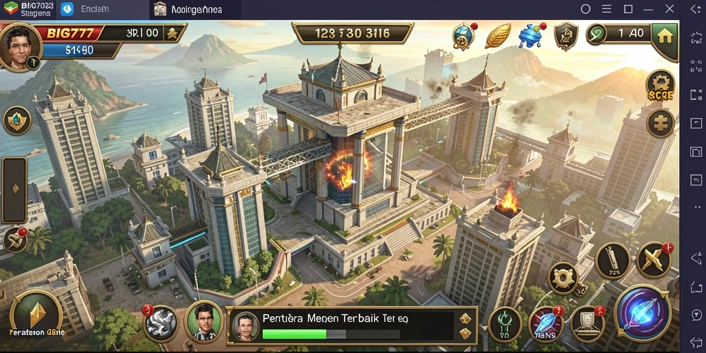 Tangkapan layar gameplay Tower Defense yang menarik dan menegangkan.