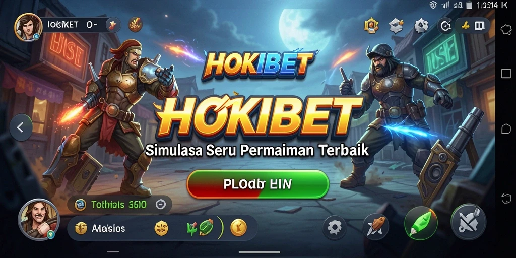 Tampilan gameplay HOKIBET yang menarik dan interaktif.