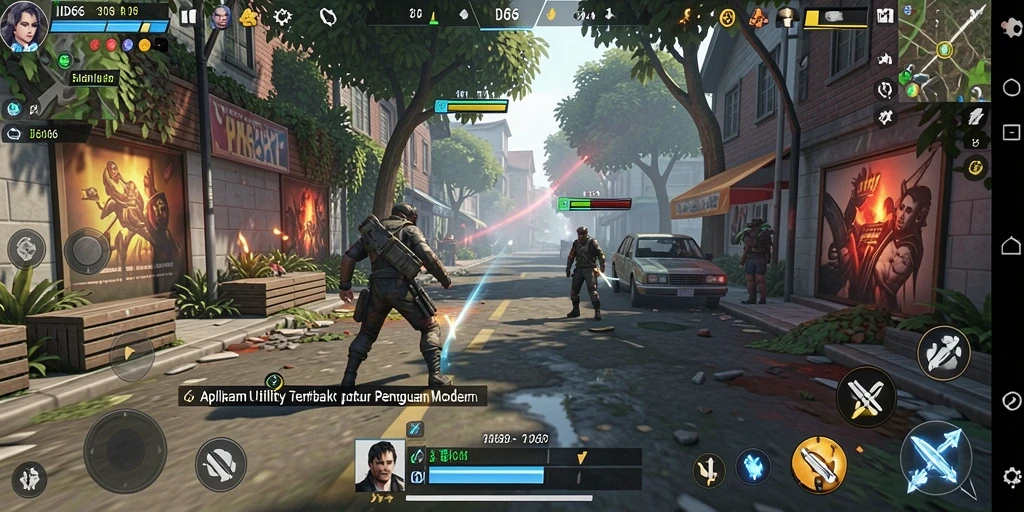 Tampilan screenshot utama ID66 yang menampilkan antarmuka aplikasi Utility.