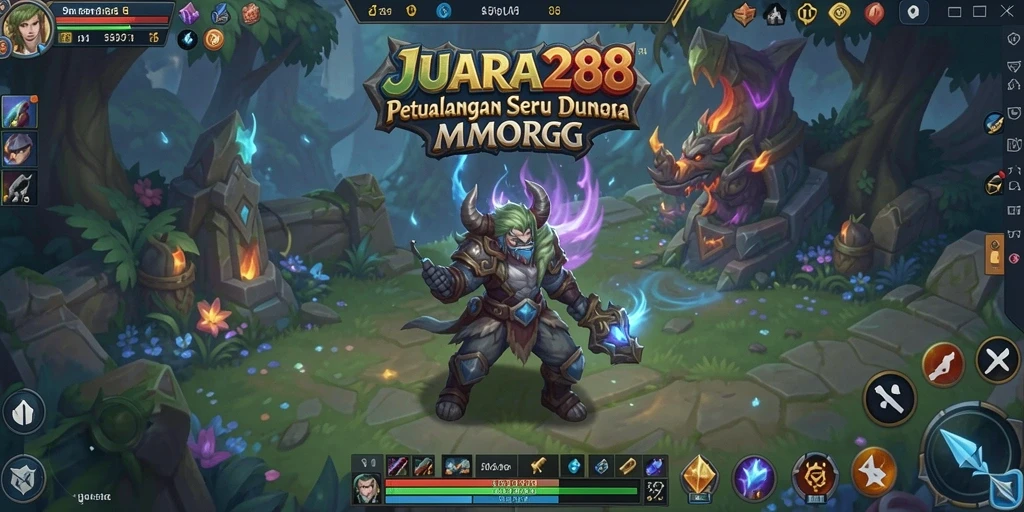 Tampilan menarik gameplay JUARA288 dalam dunia MMORPG.
