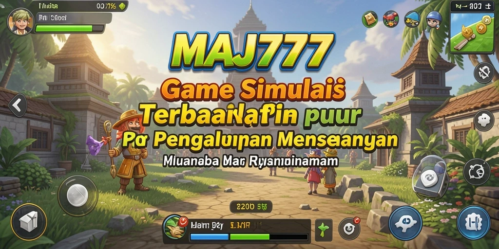 Screenshot gameplay MAJ777 menunjukkan grafik menawan dan interaksi yang seru.