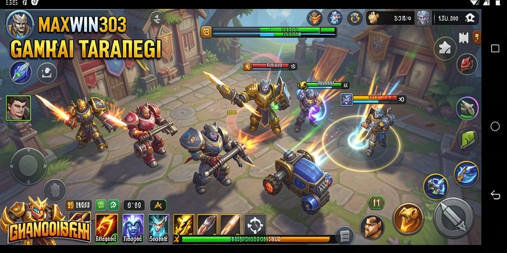 Tampilan screenshot gameplay MAXWIN303 yang seru dan mendebarkan.