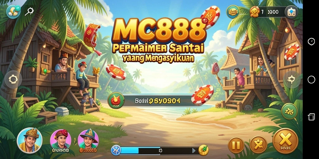 Tampilan gameplay dinamis di MC888 yang mengasyikkan.