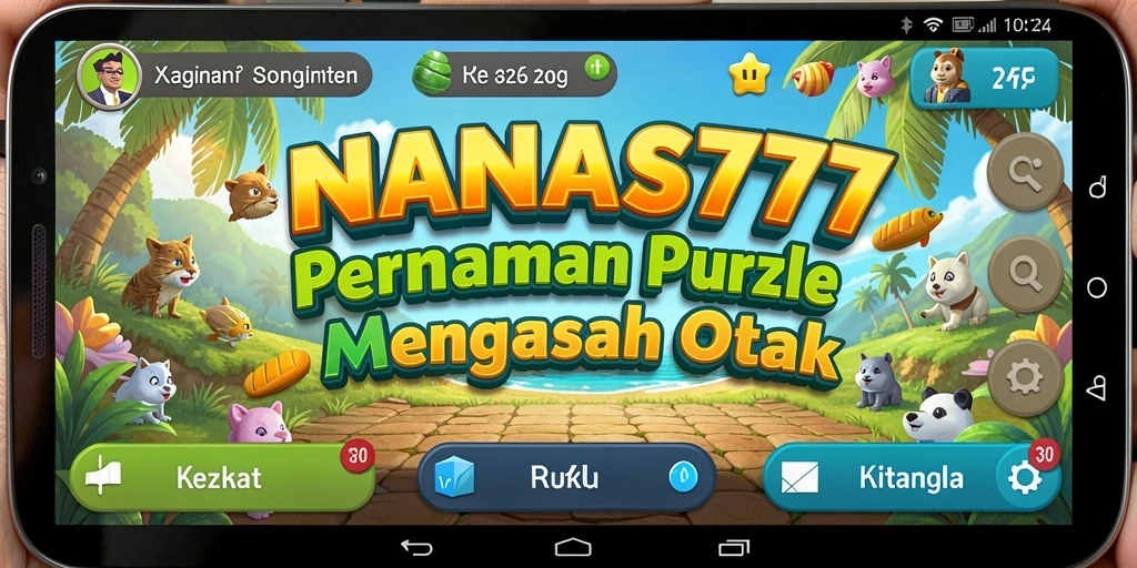 Tangkapan layar NANAS777 dengan tampilan gameplay Puzzle yang menantang.