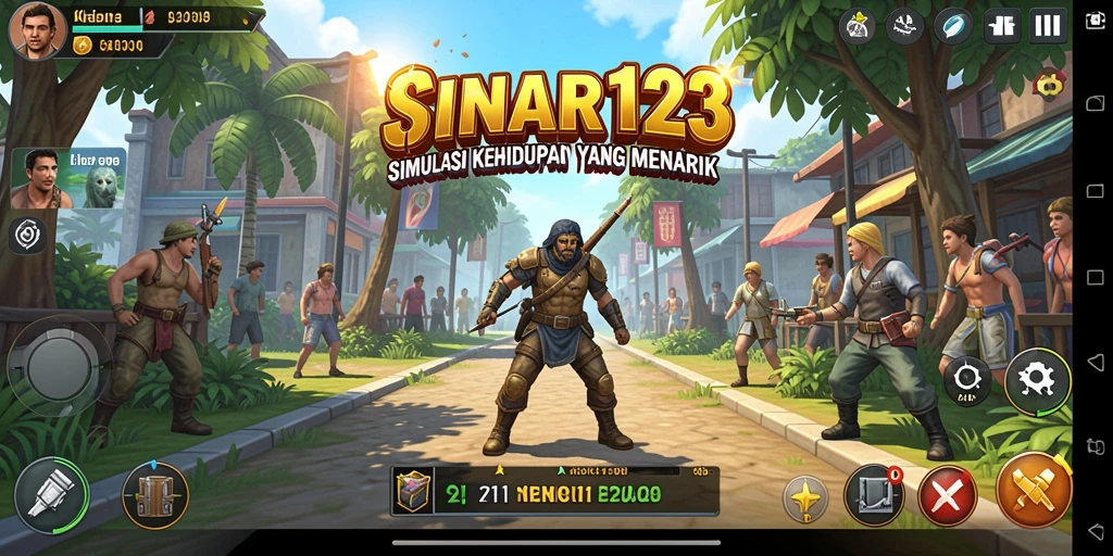 Tampilan gameplay SINAR123 yang menarik dan interaktif.