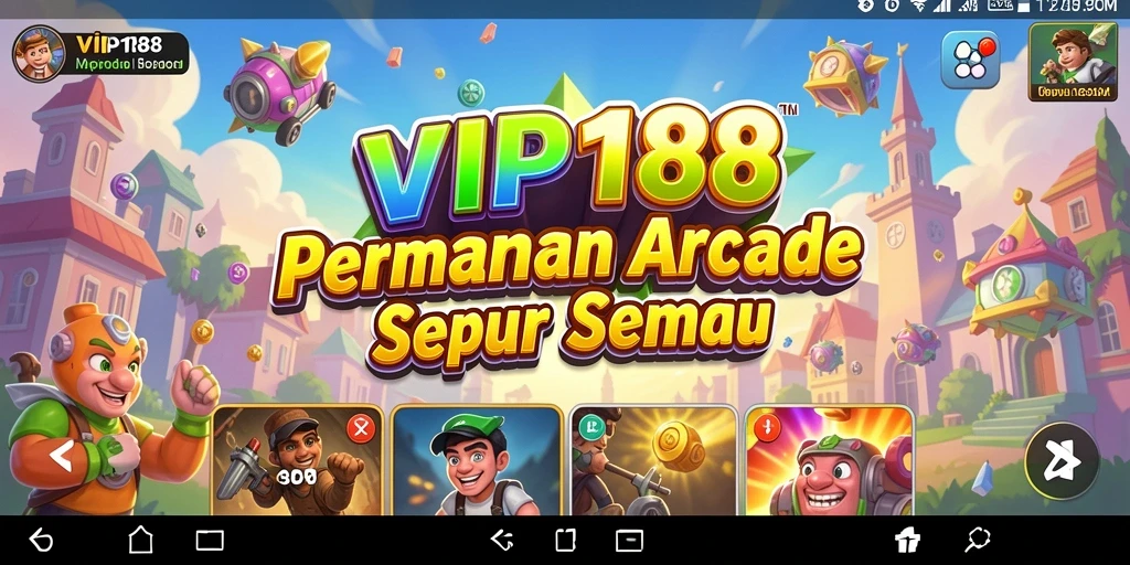 Tampilan gameplay menarik dari VIP188 dengan aksi cepat.